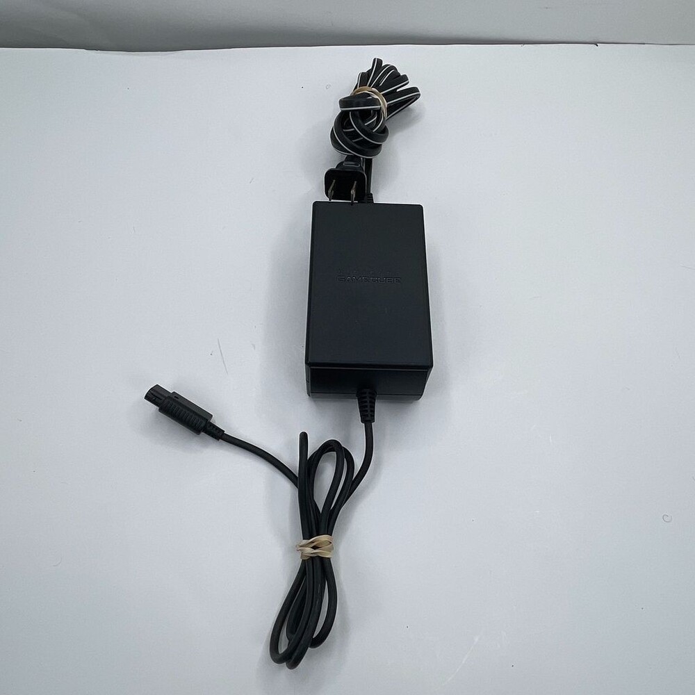 Nintendo GameCube AC Adapter DOL-002 Black Official OEM Power Supply 48W